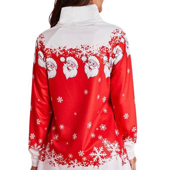 🎁NEW Women 2xl red white holiday sweater - Picture 4 of 6